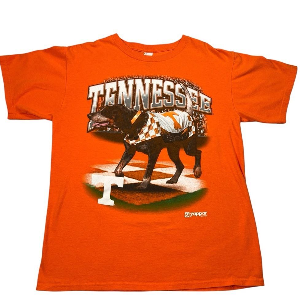 Tennessee Volunteers Smokey Mascot T-Shirt Medium Orange Voys Bluetick Coonhound